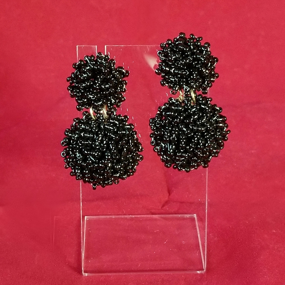 Nine Seed Beads Earrings Set